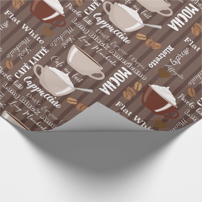 Keep or design Your Own - Matte  Wrapping Paper (Corner)