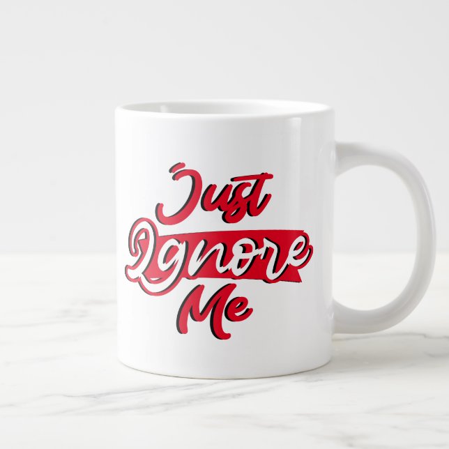 Keep or design your own -mug giant coffee mug (Right)