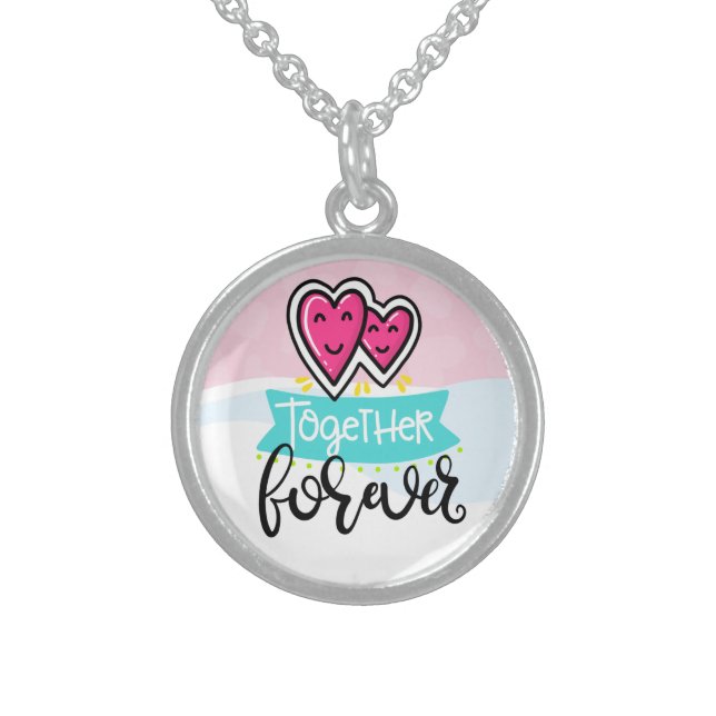 Keep or design your own -Necklace Sterling Silver  Sterling Silver Necklace (Front)