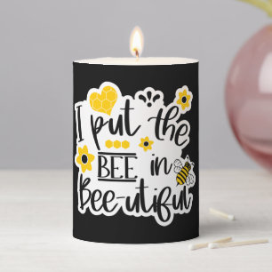 Keep or design your own - Pillar Candle