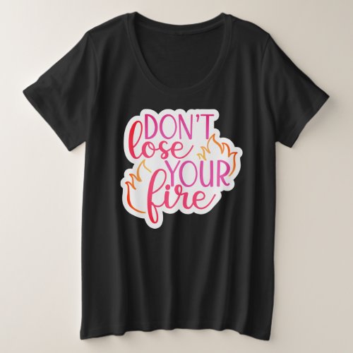 Keep or design your own _ Plus_Size Basic T_Shirt