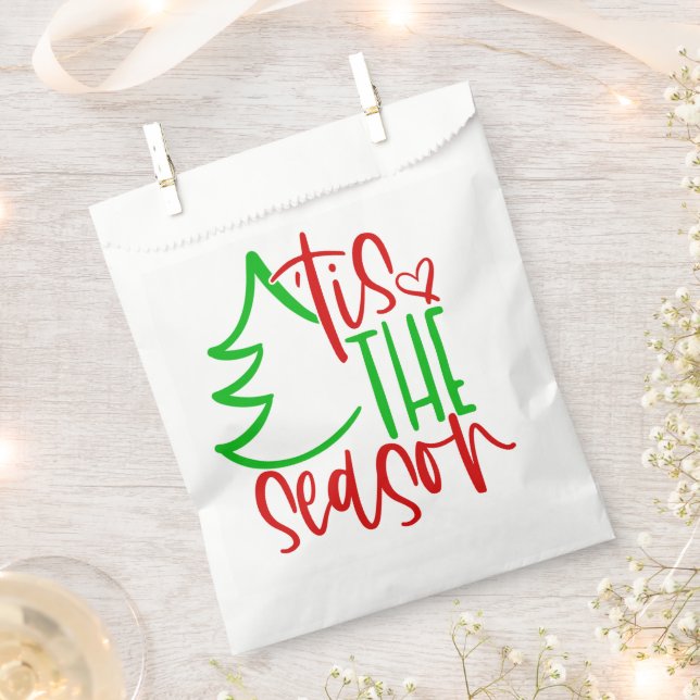 Keep or design your own -White Favor Bags (Clipped)
