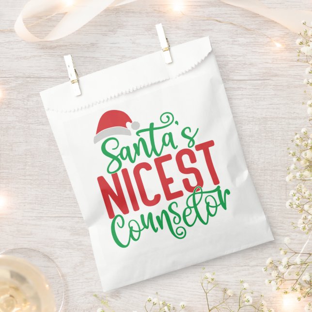 Keep or design your own -White Favor Bags (Clipped)