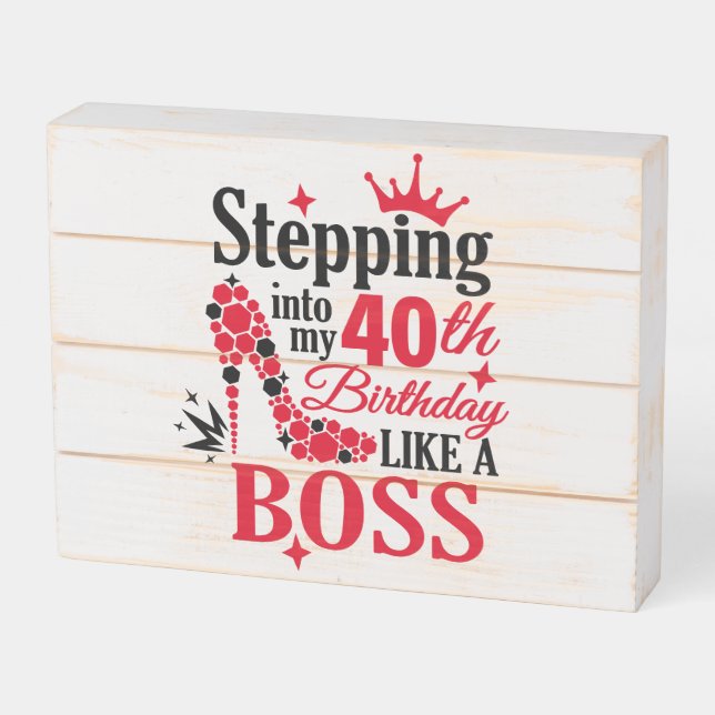 Keep or design your own - wooden signs (Angled Horizontal)