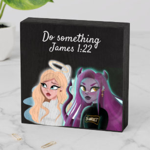 Keep or design your own wooden signs