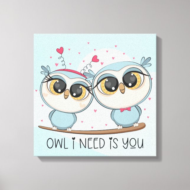 Keep or design your own-  Wrapped Canvas (Gloss) Print (Front)