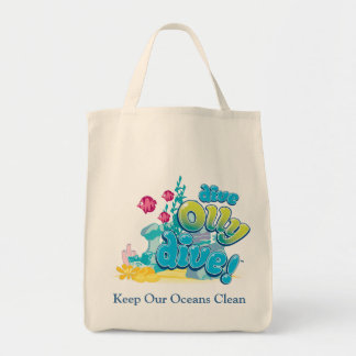 Keep Our Oceans Clean Tote Bag