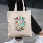 Keep Our Sea Plastic Free Sea Life Turtle Whale Tote Bag<br><div class="desc">This reusable tote bag is eco-friendly and reduces waste from plastic bags. Go green and reuse your shopping, grocery and tote bag. This design was created through digital art. It may be personalized by clicking the customize button and changing the color, adding a name, initials or your favorite words. Contact...</div>