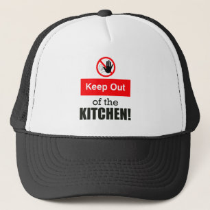 Keep Out of the Kitchen Funny Pickleball Trucker Hat