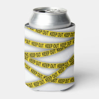 Keep out stay away do not cross police tape 3d