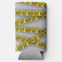 Keep out stay away do not cross police tape 3d