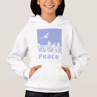 Keep Peace Active Within Our World Print Hoodie