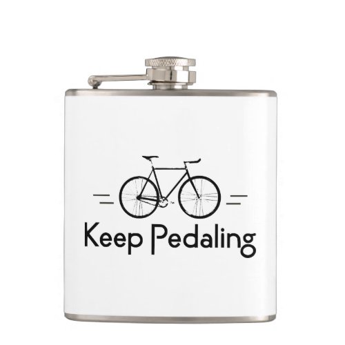 Keep Pedaling Bikes Flask