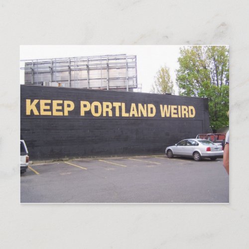Keep Portland Weird Postcard