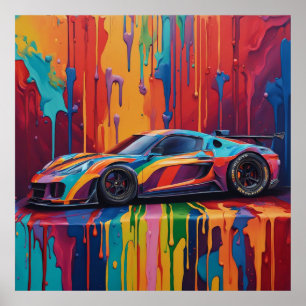 Keep Race Car  or design your own  Poster