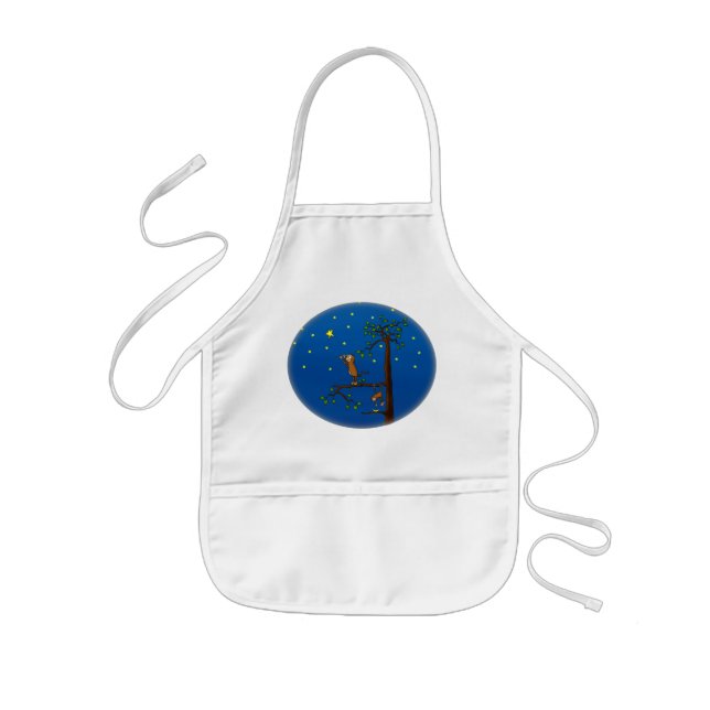 Keep Reaching Monkey Kid's Apron (Front)