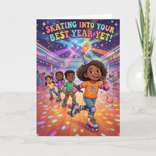 Keep Rolling Birthday Card