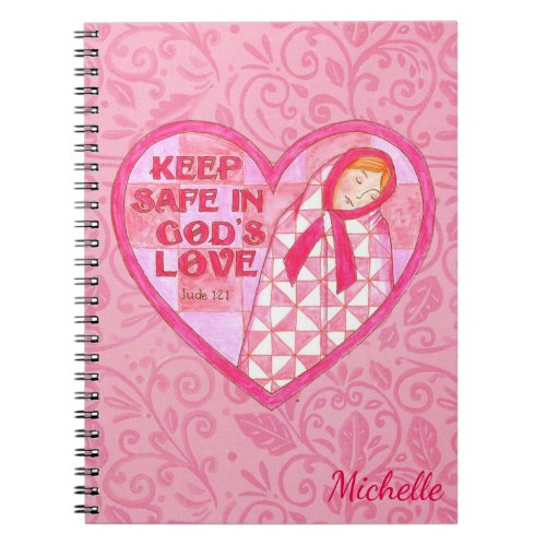 Keep Safe In Gods Love Prayer Journal Notebook