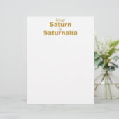 Keep Saturn in Saturnalia (Standing Front)