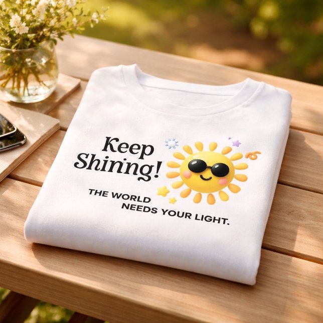 Keep Shining Adorable Tee (Creator Uploaded)