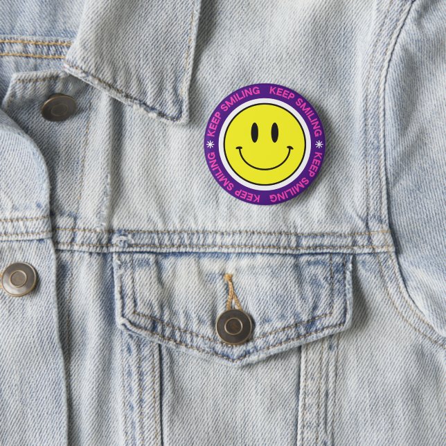 Keep Smiling Button (In Situ)