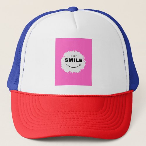 Keep Smiling Comfort and Style in Every Wear Trucker Hat