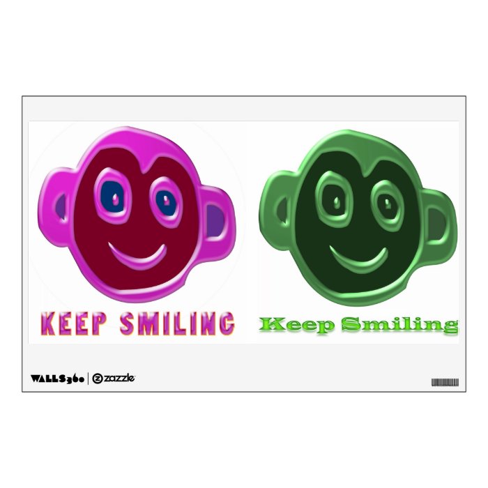 KEEP Smiling Faces Room Graphics