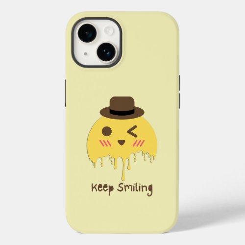 Keep Smiling Inspiration Case_Mate iPhone 14 Case