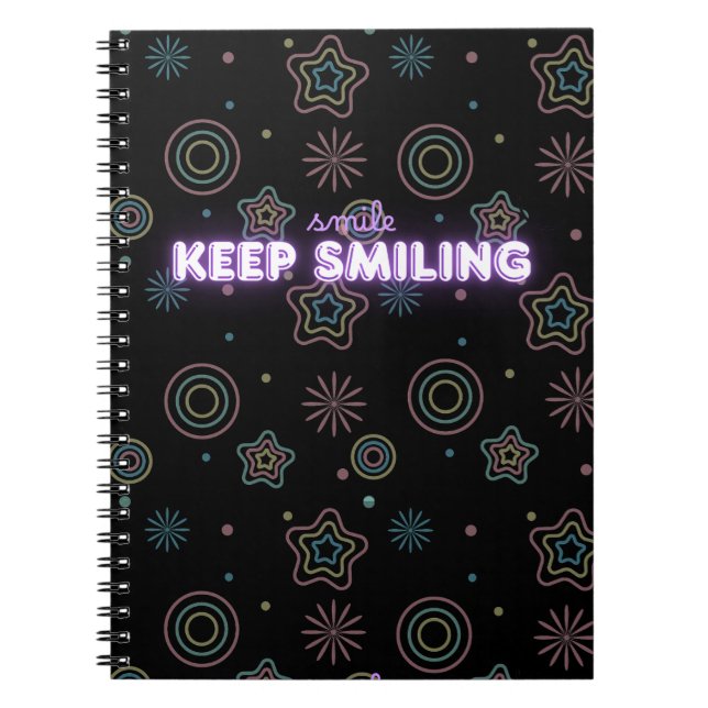 KEEP SMILING NOTEBOOK (Front)