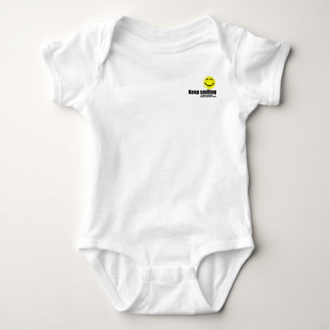 Keep Smiling Polo Shirt (Front)