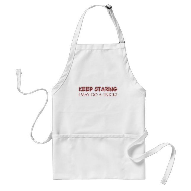 Keep Staring Apron (Front)