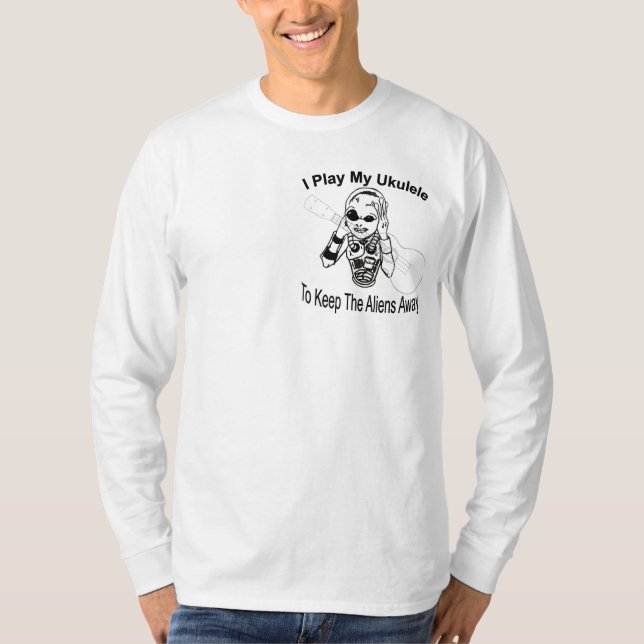 Keep the Aliens Away! T-Shirt (Front)