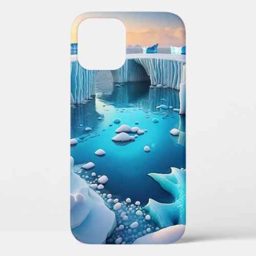 Keep the Arctic cool keep the world alive iPhone 12 Case