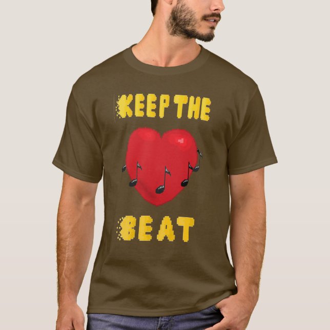 Keep The Beat T-Shirt (Front)