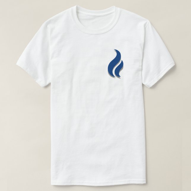 Keep the Blue Flame Lit T-Shirt (Design Front)