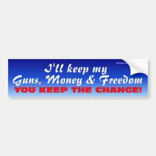 Keep the Change-Bumper Bumper Sticker