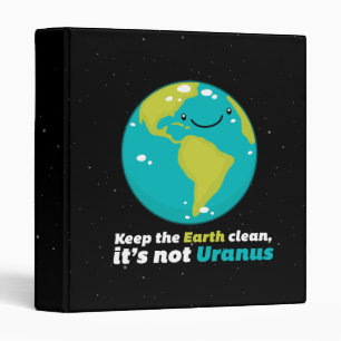 Keep The Earth Clean Binder