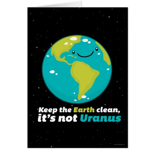 Keep The Earth Clean Cards (Front)