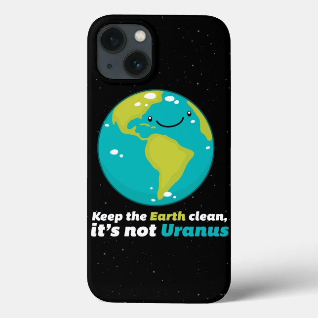 Keep The Earth Clean Case-Mate iPhone Case (Back)