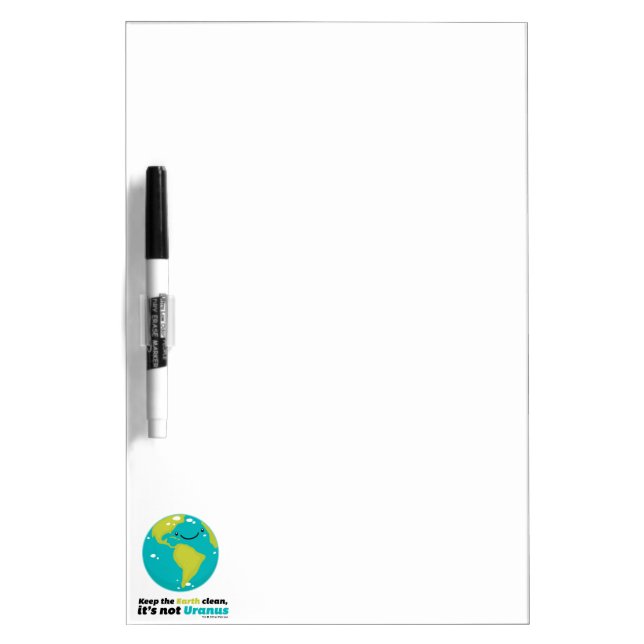 Keep The Earth Clean Dry-Erase Board (Front)
