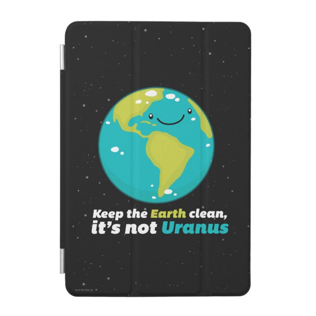 Keep The Earth Clean iPad Mini Cover (Front)