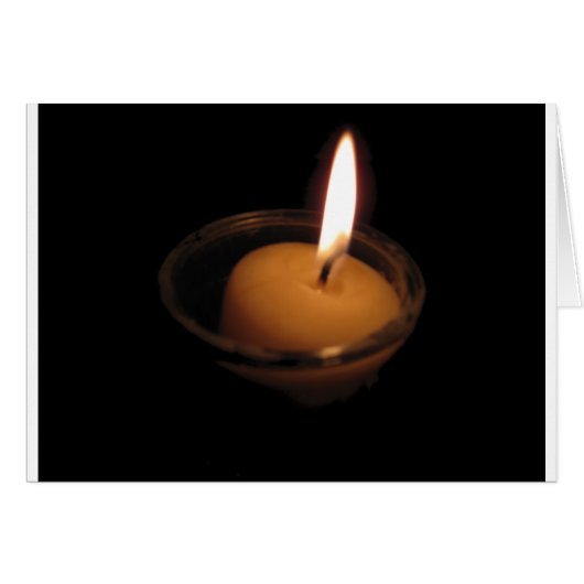 Keep the Flame Burning Candle Cards (Front Horizontal)