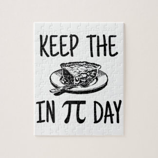 Keep The Pie in Pi Day Jigsaw Puzzle
