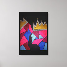 Keep the Queen Safe Canvas Print