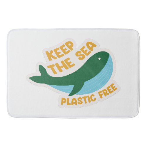 Keep the sea plastic free bath mat