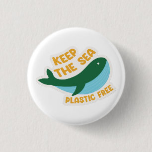 Keep the sea plastic free button
