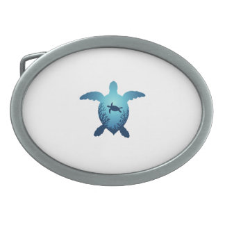 Keep The Sea Plastic Free Save The Sea Turtles T-S Belt Buckle