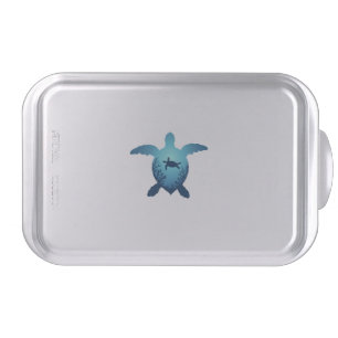 Keep The Sea Plastic Free Save The Sea Turtles T-S Cake Pan