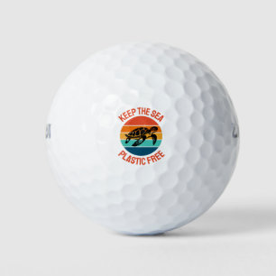 Keep the Sea Plastic Free Turtle Golf Balls