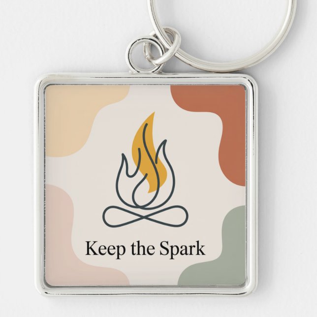 Keep The Spark Keychain (Front)